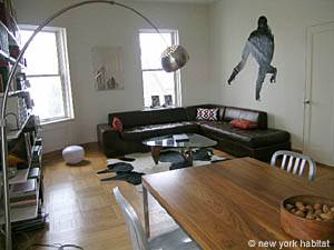 New York 1 Bedroom - Loft apartment - living room (NY-9228) photo 3 of 4