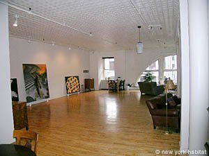 New York 1 Bedroom - Loft apartment - living room 1 (NY-9311) photo 2 of 8