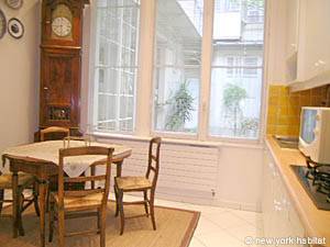 Paris 2 Zimmer wohnungsvermietung - k&uuml;che (PA-105) photo 1 von 5
