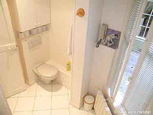 Paris 2 Zimmer wohnungsvermietung - badezimmer (PA-105) photo 6 von 6