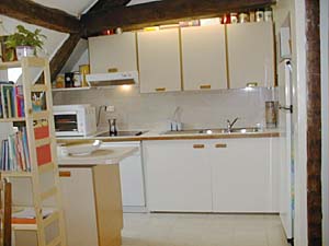 Paris T3 - Duplex appartement location vacances - cuisine (PA-164) photo 1 sur 3
