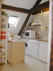 Paris T3 - Duplex appartement location vacances - cuisine (PA-164) photo 2 sur 3