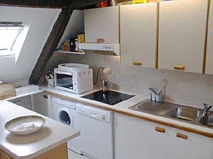 Paris T3 - Duplex appartement location vacances - cuisine (PA-164) photo 3 sur 3