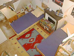Paris T3 - Duplex appartement location vacances - chambre 2 (PA-164) photo 3 sur 6