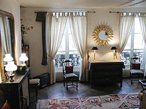 Paris 1 Bedroom accommodation - living room (PA-227) photo 3 of 4