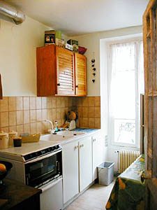 Paris 2 Zimmer ferienwohnung - k&uuml;che (PA-604) photo 3 von 4