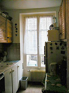 Paris 2 Zimmer ferienwohnung - k&uuml;che (PA-604) photo 1 von 4