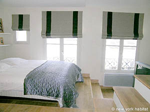Parigi 1 Camera - Loft appartamento - camera (PA-629) photo 3 di 7