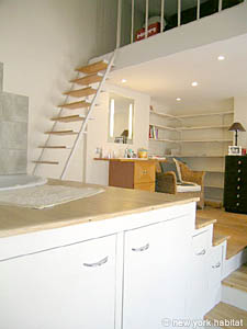Parigi 1 Camera - Loft appartamento - camera (PA-629) photo 5 di 7
