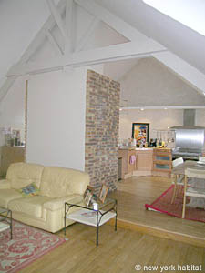 Parigi 1 Camera - Loft appartamento - Appartamento riferimento PA-629