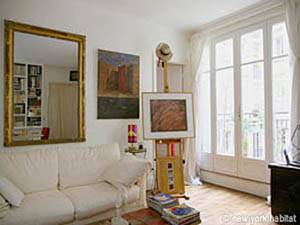 Paris 1 Bedroom accommodation - living room (PA-684) photo 4 of 6