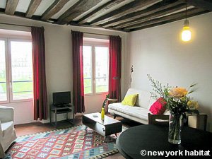 Paris 2 Zimmer wohnungsvermietung - wohnzimmer (PA-764) photo 9 von 10