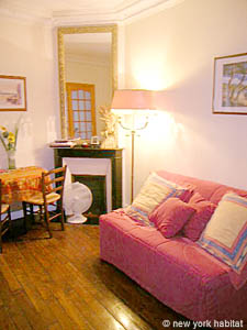 Paris Studio accommodation - living room (PA-787) photo 1 of 5