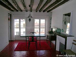 Paris Studiowohnung ferienwohnung - wohnzimmer (PA-790) photo 1 von 7