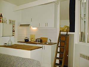 Paris Studiowohnung ferienwohnung - k&uuml;che (PA-815) photo 4 von 4