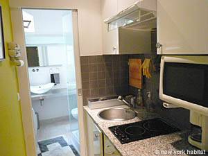 Paris Studiowohnung wohnungsvermietung - wohnzimmer (PA-837) photo 5 von 5