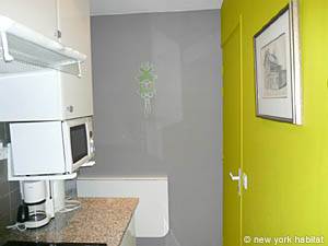 Paris Studiowohnung wohnungsvermietung - k&uuml;che (PA-837) photo 2 von 4
