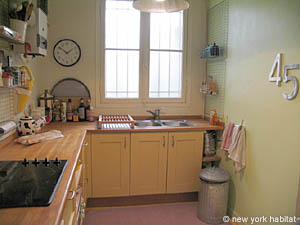 Paris 2 Zimmer ferienwohnung - k&uuml;che (PA-841) photo 1 von 1