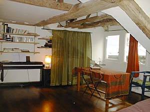Paris Studiowohnung wohnungsvermietung wohnzimmer photo 4