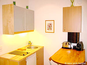 Paris Studio mit Alkoven ferienwohnung - k&uuml;che (PA-878) photo 2 von 3