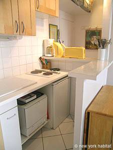 Par&iacute;s 1 Dormitorio apartamento - cocina (PA-882) photo 3 de 4