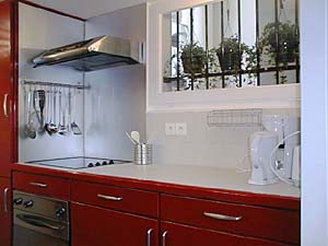 Paris 2 Zimmer - Duplex wohnungsvermietung - k&uuml;che (PA-894) photo 3 von 3
