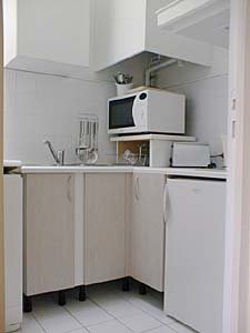 Paris Studiowohnung wohnungsvermietung - k&uuml;che (PA-930) photo 1 von 2