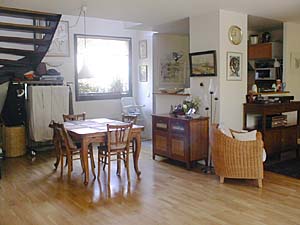 Parigi 3 Camere - Duplex appartamento casa vacanze - soggiorno (PA-968) photo 3 di 10