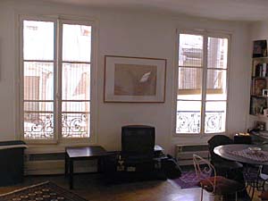 Paris 1 Bedroom accommodation - living room (PA-990) photo 2 of 9