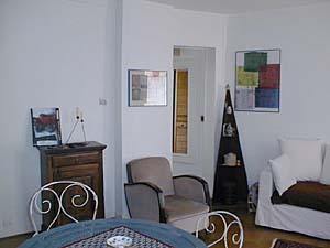 Paris 1 Bedroom accommodation - living room (PA-990) photo 5 of 9