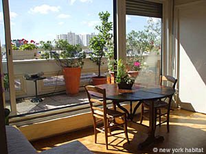Paris Studio mit Alkoven ferienwohnung - wohnzimmer (PA-1050) photo 2 von 4