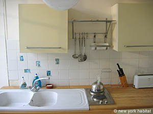 Paris Studiowohnung ferienwohnung - k&uuml;che (PA-1059) photo 3 von 6