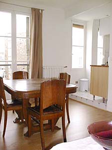 Paris 2 Zimmer wohnungsvermietung - wohnzimmer (PA-1130) photo 2 von 7