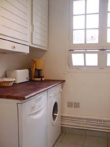 Paris 2 Zimmer wohnungsvermietung - k&uuml;che (PA-1144) photo 3 von 4