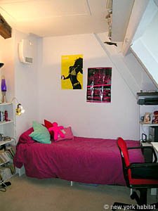 Paris 3 Bedroom accommodation - bedroom 3 (PA-1153) photo 1 of 5