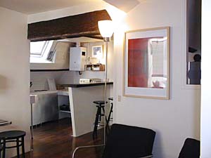Paris Studiowohnung wohnungsvermietung - wohnzimmer (PA-1175) photo 4 von 6