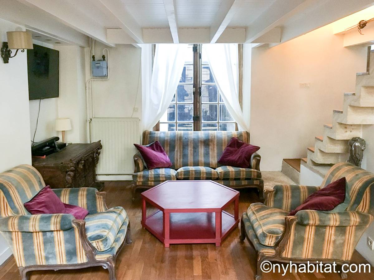 Paris - 3 Bedroom accommodation - Apartment reference PA-1203
