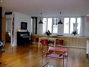 Paris 4 Bedroom - Loft accommodation - living room (PA-1281) photo 5 of 24