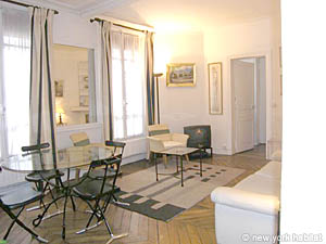 Paris 2 Zimmer ferienwohnung - wohnzimmer (PA-1309) photo 2 von 5