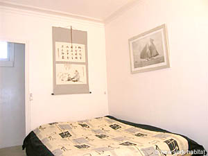 Paris 2 Zimmer ferienwohnung - schlafzimmer (PA-1309) photo 1 von 2