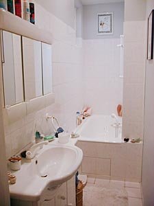 Par&iacute;s 1 Dormitorio apartamento - ba&ntilde;o 1 (PA-1340) photo 1 de 2