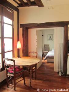 Paris 2 Zimmer wohnungsvermietung - wohnzimmer (PA-1347) photo 6 von 8