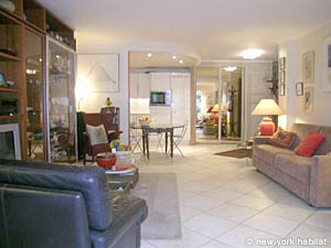 Paris T2 logements location appartements - s&eacute;jour (PA-1351) photo 5 de 7