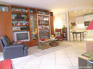Paris T2 logements location appartements - s&eacute;jour (PA-1351) photo 4 de 7