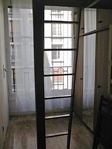 Paris Studio/T1 logements location appartements - s&eacute;jour (PA-1367) photo 2 de 3