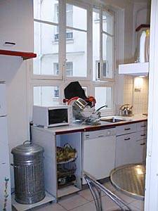 Paris 3 Bedroom accommodation - kitchen (PA-1377) photo 1 of 4