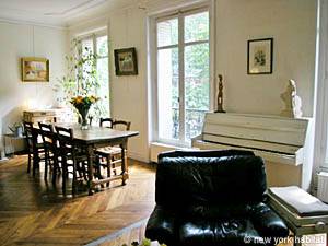 Paris 3 Bedroom accommodation - Apartment reference PA-1377