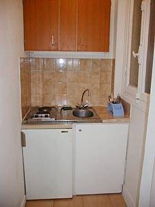 Paris Studio/T1 logements location appartements - cuisine (PA-1388) photo 1 de 1