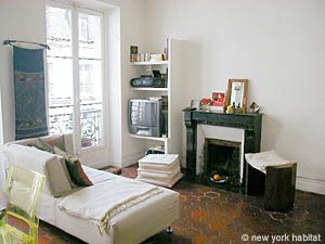 Par&iacute;s 1 Dormitorio apartamento - Referencia apartamento PA-1425