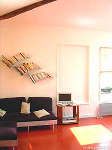 Parigi 1 Camera - Loft - Duplex appartamento - soggiorno (PA-1465) photo 2 di 6